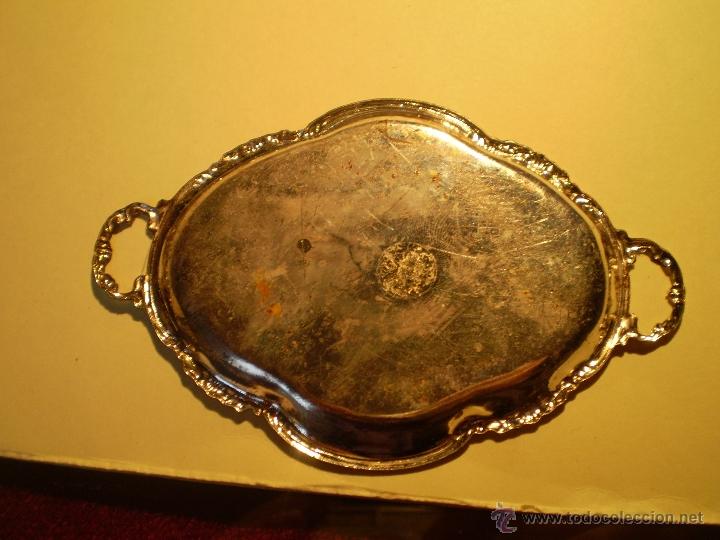 Antig&uuml;edades: BANDEJA PLATEADA - Foto 2
