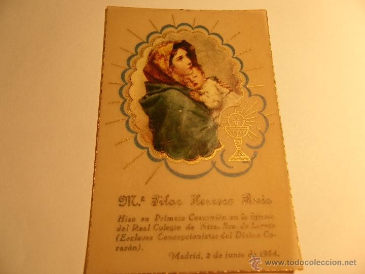 Antig&uuml;edades: LOTE CUATRO RECORDATORIOS ANTIGUOS - Foto 5
