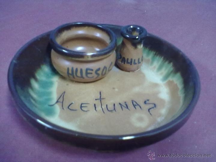 Antig&uuml;edades: PLATO SERVICIO ACEITUNAS - Foto 1
