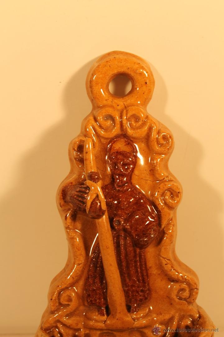 Antig&uuml;edades: BENDITERA CERAMICA APARICIO BU&Ntilde;O - Foto 2