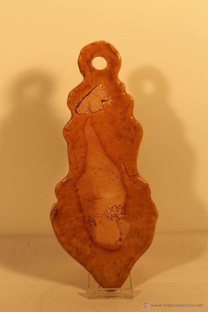 Antig&uuml;edades: BENDITERA CERAMICA APARICIO BU&Ntilde;O - Foto 3