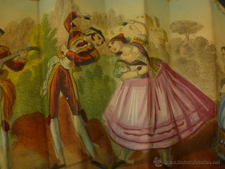 Antig&uuml;edades: antiguo abanico de papel - Foto 22