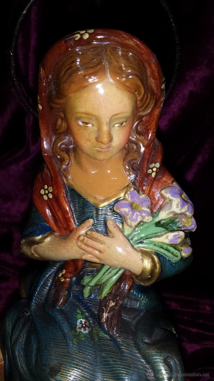 Antig&uuml;edades: Virgen ni&ntilde;a - Foto 2