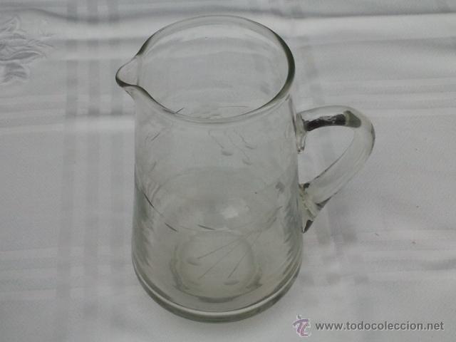 Antig&uuml;edades: JARRA CRISTAL TALLADO - Foto 2