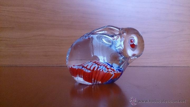 Antig&uuml;edades: Pisapapeles en forma de conejo de cristal de murano . - Foto 3