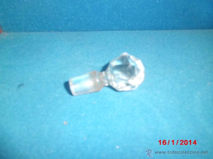 Antiquit&auml;ten: ANTIGUO TAPON DE CRISTAL PARA BOTELLA