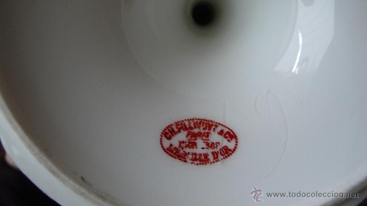 Antig&uuml;edades: Vajilla.Servicio de mesa.Porcelana Pillivuit - Foto 4