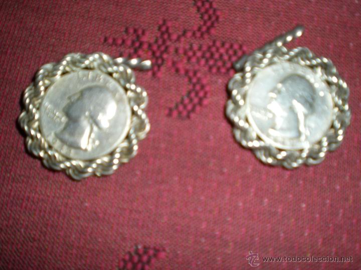 Antig&uuml;edades: Gemelos plata de los 60 - Foto 1