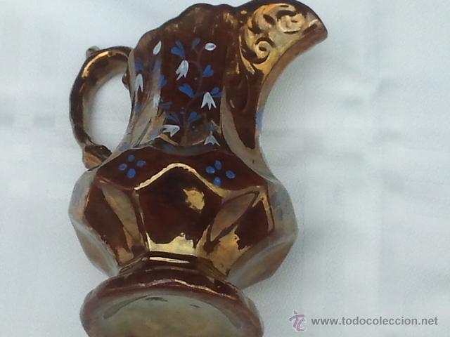 Antig&uuml;edades: JARRA CRISTAL ESMALTADA - Foto 3
