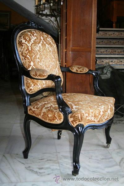 Antig&uuml;edades: SILL&Oacute;N NAPOLE&Oacute;N III REF.5593 - Foto 2