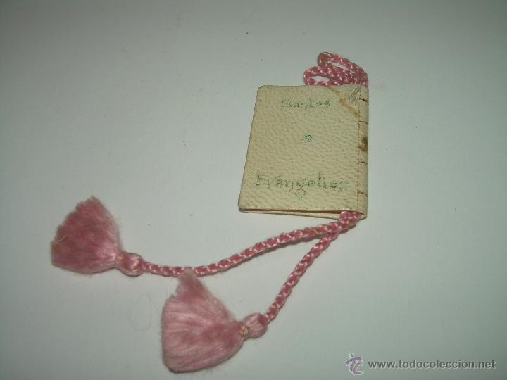 Antig&uuml;edades: ANTIGUO ESCAPULARIO TAPAS DE PIEL. - Foto 3