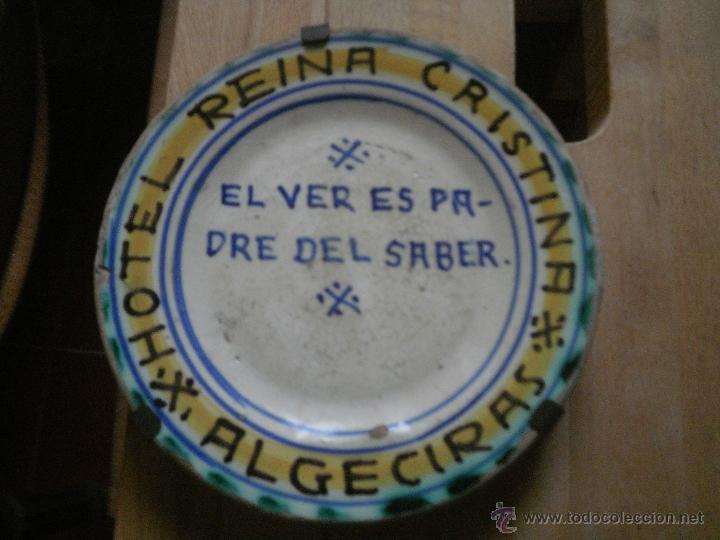 Antig&uuml;edades: Platito para colgar. - Foto 1