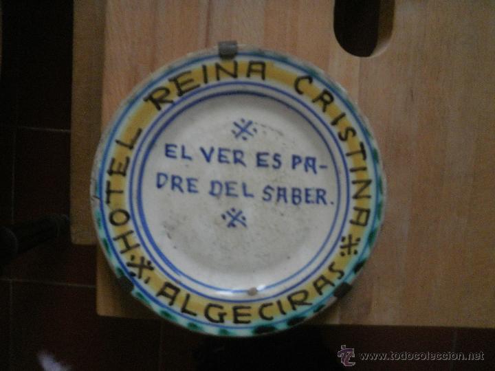 Antig&uuml;edades: Platito para colgar. - Foto 2