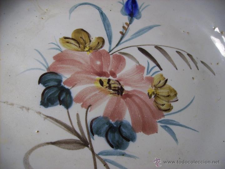 Antig&uuml;edades: GRAN  PLATO  CERAMICA  DE  MANISES - Foto 2