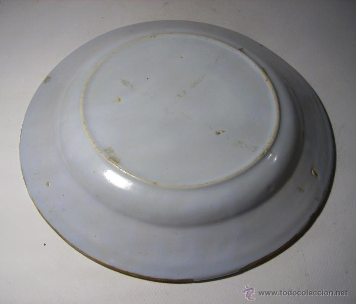 Antig&uuml;edades: GRAN  PLATO  CERAMICA  DE  MANISES - Foto 3