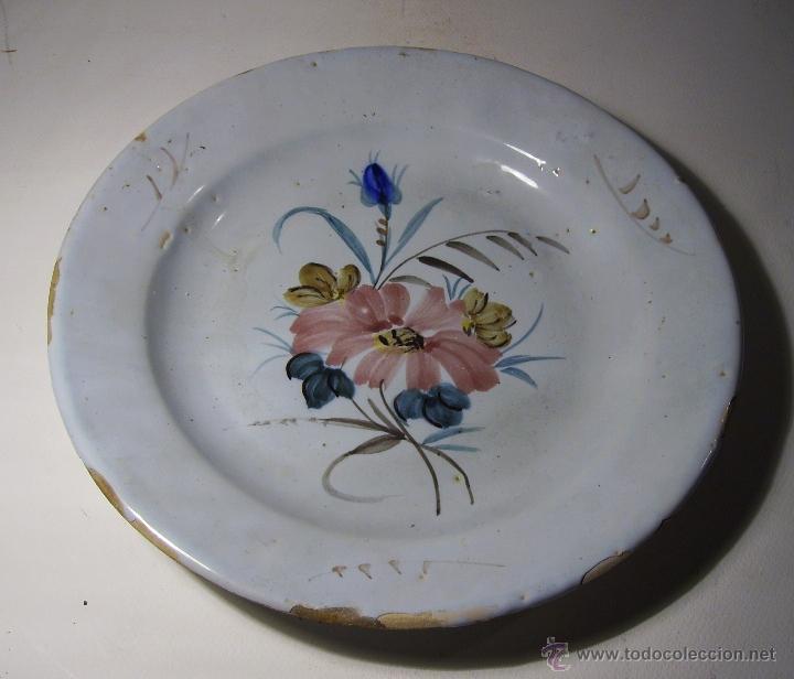 Antig&uuml;edades: GRAN  PLATO  CERAMICA  DE  MANISES - Foto 7