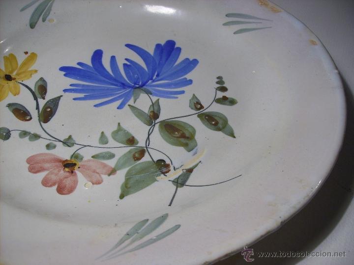 Antig&uuml;edades: GRAN PLATO CERAMICA DE MANISES - Foto 3