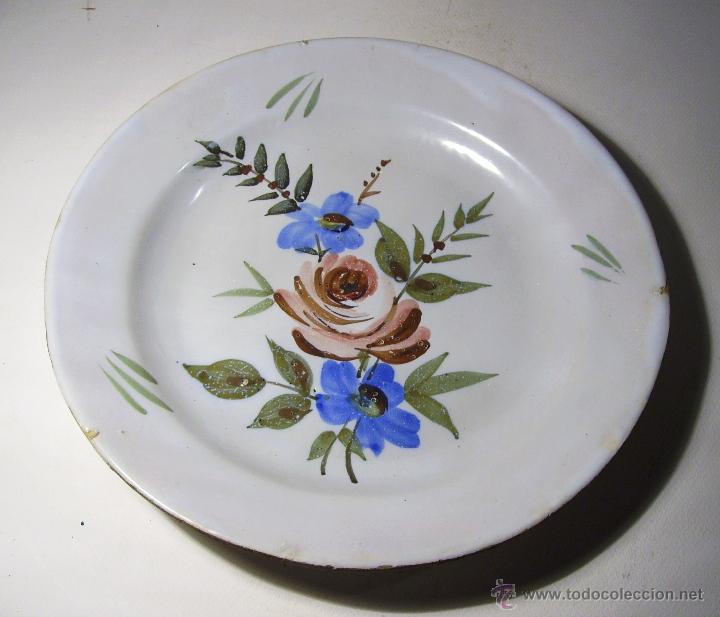 Antig&uuml;edades: GRAN  PLATO  CERAMICA  DE  MANISES - Foto 1