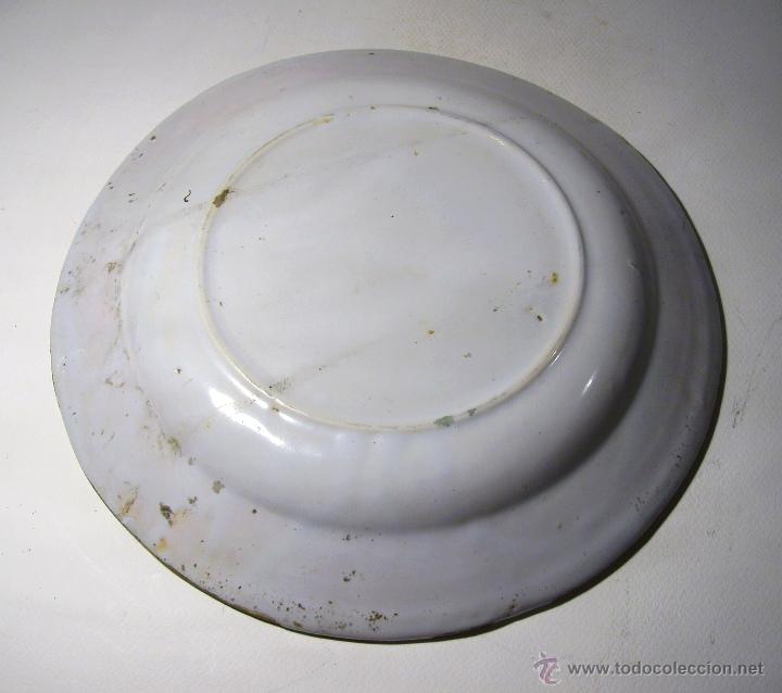 Antig&uuml;edades: GRAN  PLATO  CERAMICA  DE  MANISES - Foto 2