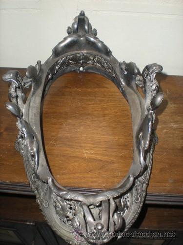 Antig&uuml;edades: CENTRO MESA BA&Ntilde;O DE PLATA - Foto 18