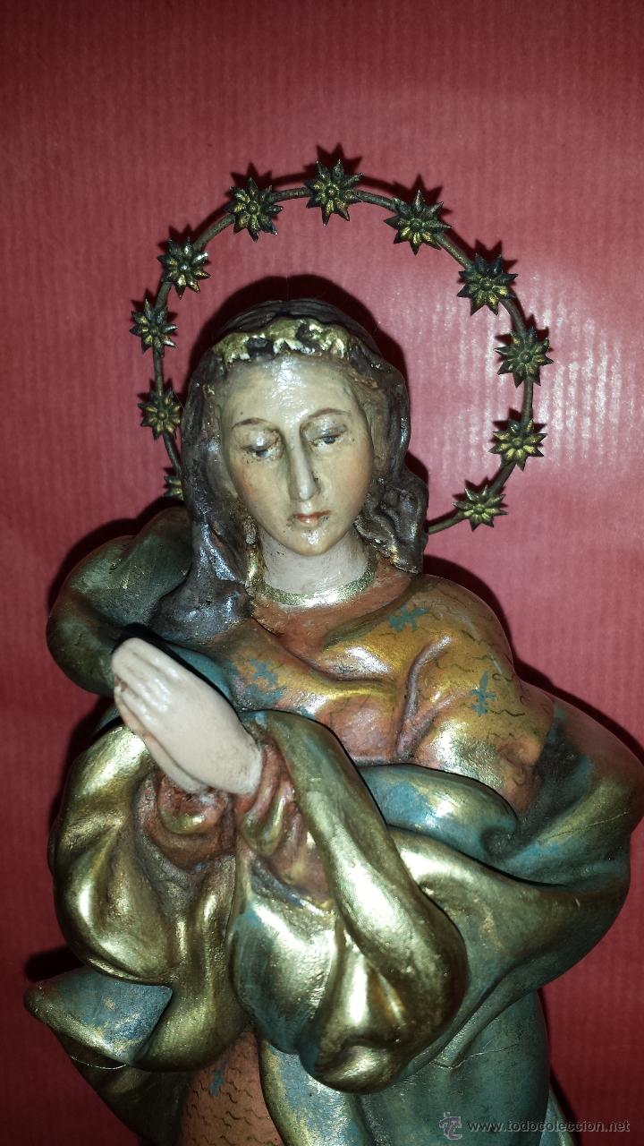 Antig&uuml;edades: Imagen de la Inmaculada - Foto 2