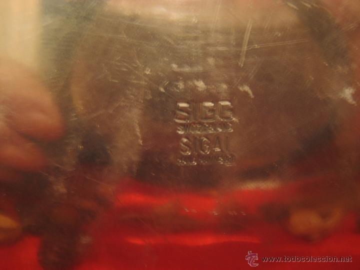 Antig&uuml;edades: ANTIGUO PLATO DE ALUMINIO - Foto 3