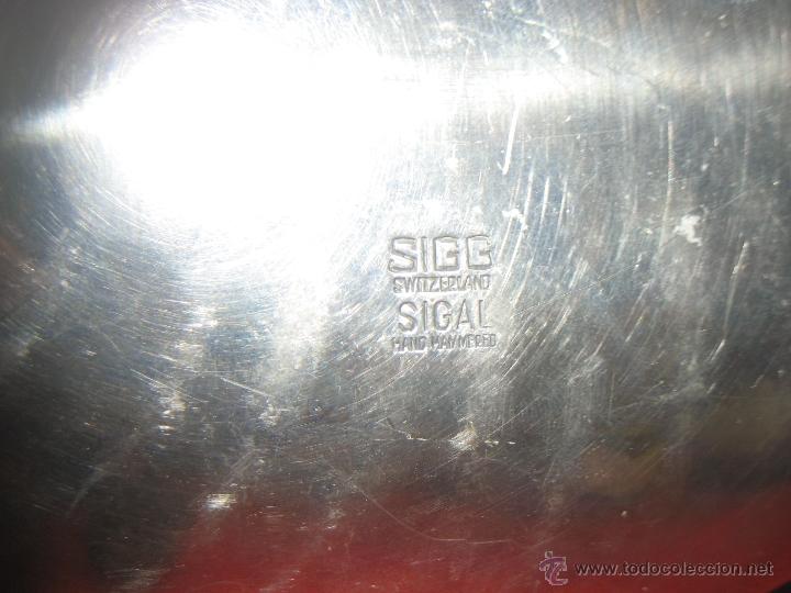 Antig&uuml;edades: ANTIGUO PLATO DE ALUMINIO - Foto 5