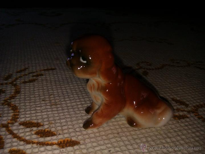 Antig&uuml;edades: Precioso perro de porcelana. - Foto 2