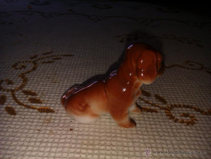 Antig&uuml;edades: Precioso perro de porcelana. - Foto 4