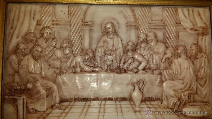 Antig&uuml;edades: Cuadro Santa Cena - Foto 3