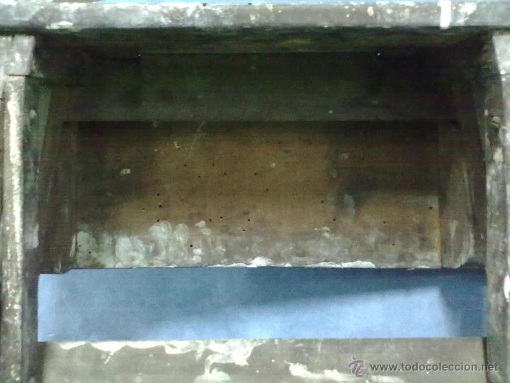 Antig&uuml;edades: ESCALERA DE BIBLIOTECA ESCALERA DE PINTOR - Foto 6