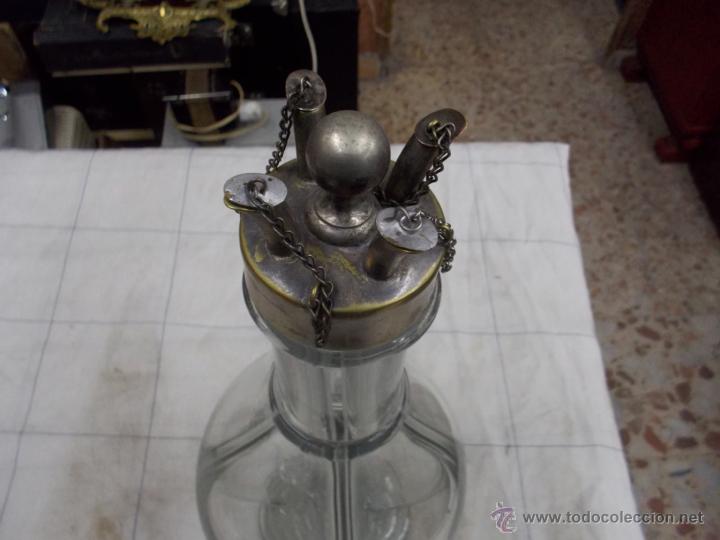 Antig&uuml;edades: Botella de cristal Con 4 secciones - Foto 6