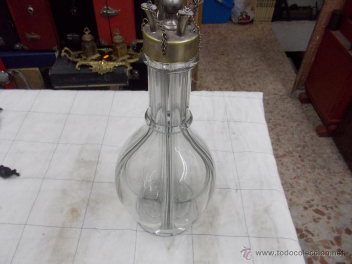 Antig&uuml;edades: Botella de cristal Con 4 secciones - Foto 7
