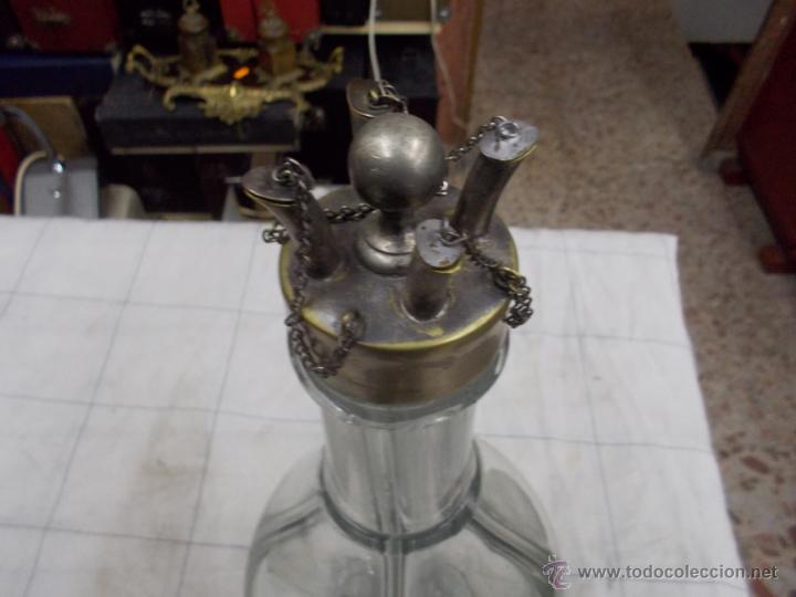 Antig&uuml;edades: Botella de cristal Con 4 secciones - Foto 9