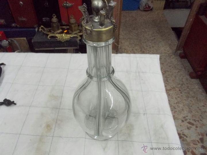 Antig&uuml;edades: Botella de cristal Con 4 secciones - Foto 10