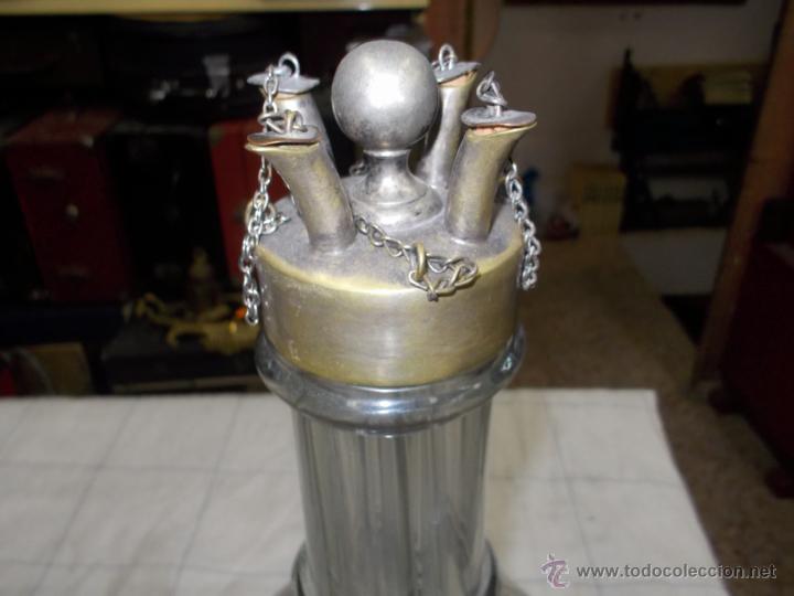 Antig&uuml;edades: Botella de cristal Con 4 secciones - Foto 11