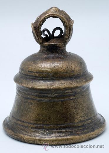 Antig&uuml;edades: Campana bronce S XVIII - Foto 4