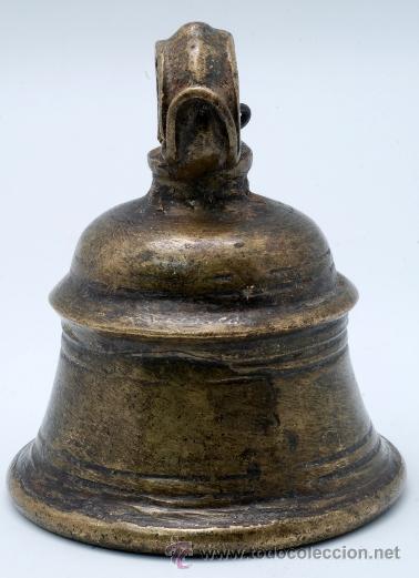 Antig&uuml;edades: Campana bronce S XVIII - Foto 5