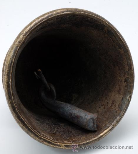 Antig&uuml;edades: Campana bronce S XVIII - Foto 6