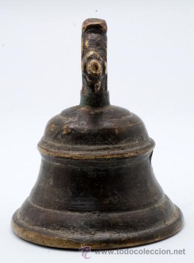 Antig&uuml;edades: Campana bronce S XVIII - Foto 5