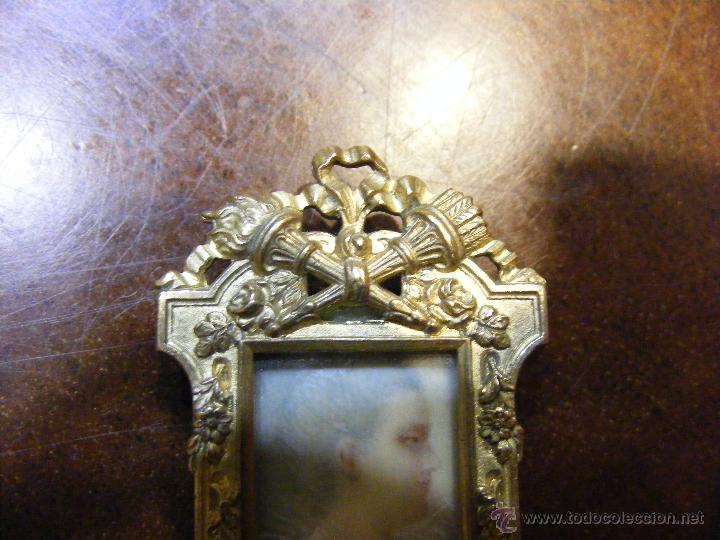 Antig&uuml;edades: Marco en miniatura - Foto 4