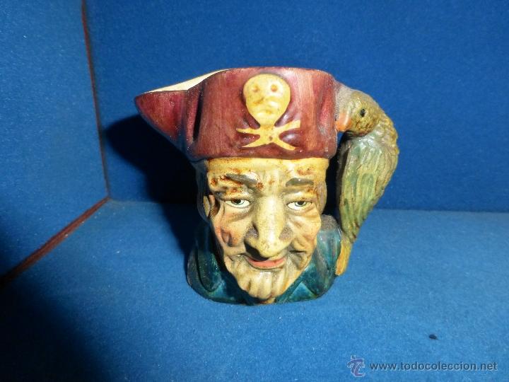 Antig&uuml;edades: JARRA ANTIGUA CON FORMA DE PIRATA - Foto 2