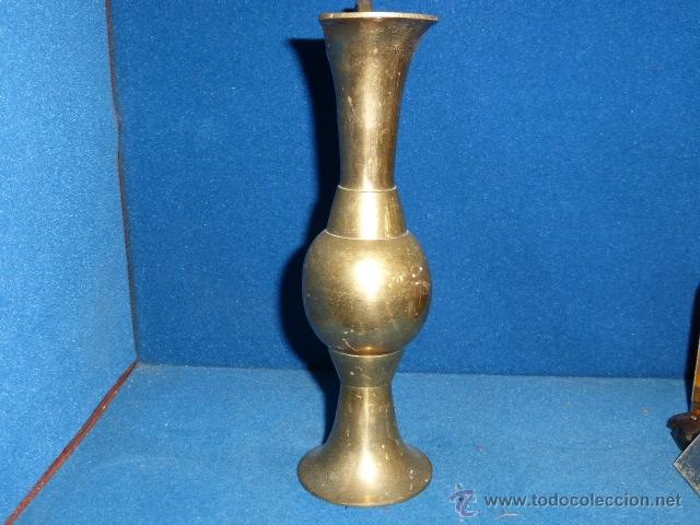 Antig&uuml;edades: JARRON DE BRONCE CON ASA LATERAL - Foto 4