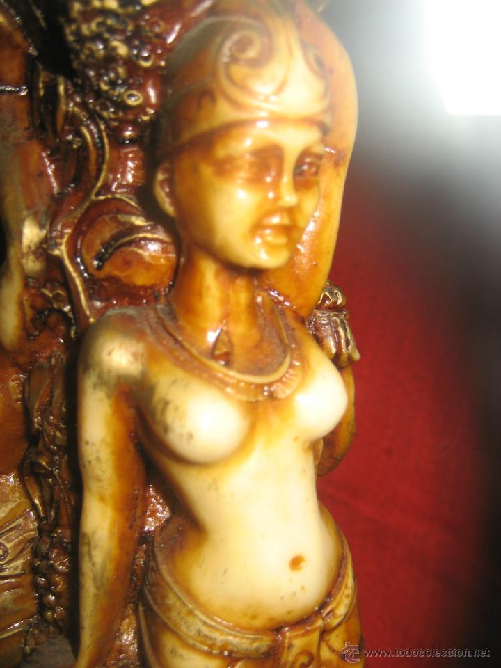 Antig&uuml;edades: JARRON HINDU - Foto 2