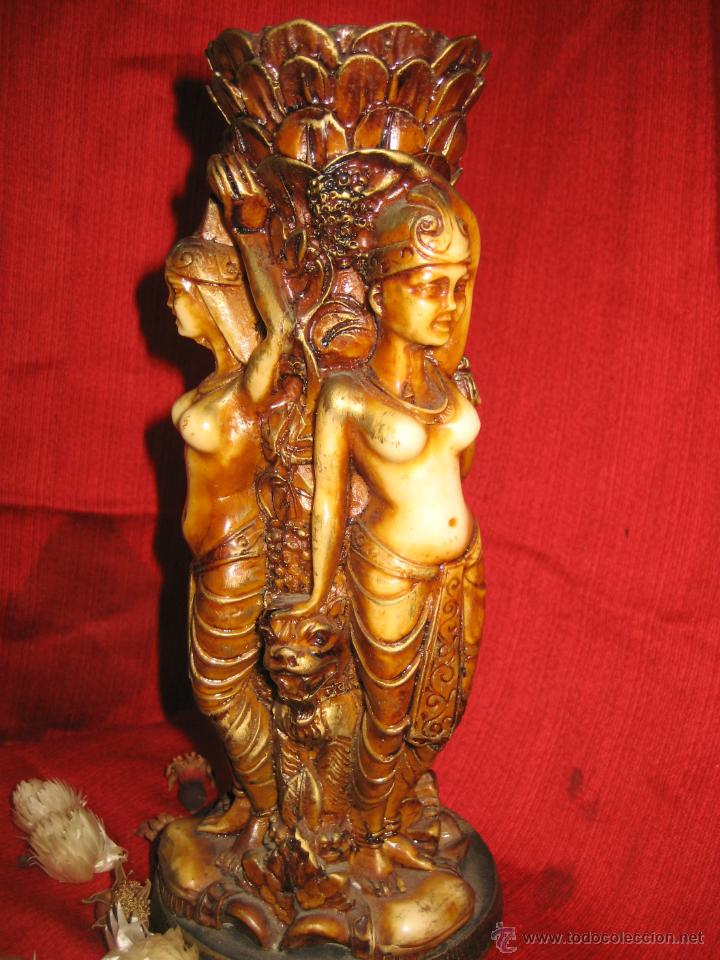 Antig&uuml;edades: JARRON HINDU - Foto 4
