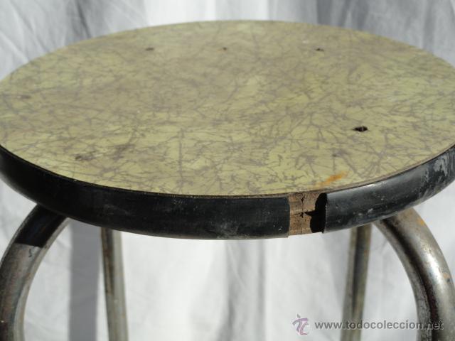 Antig&uuml;edades: TABURETE DE FORMICA. - Foto 2