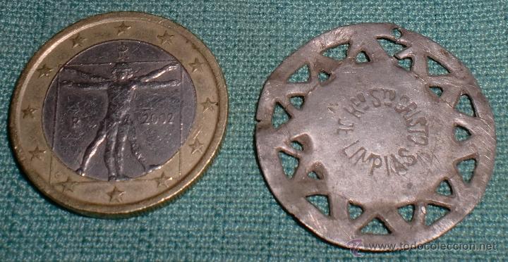 Antig&uuml;edades: Medalla de plata santisimo cristo de limpias - Foto 2