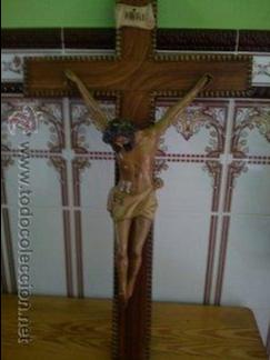 Antig&uuml;edades: GRAN CRISTO TERRACOTA - Foto 1