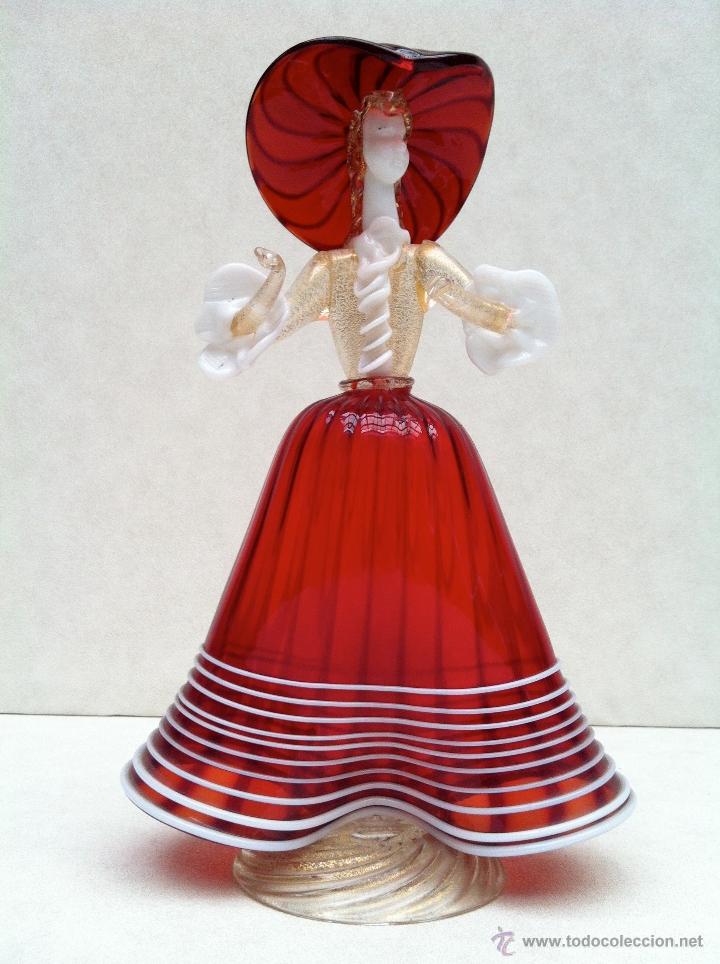 Antig&uuml;edades: FIGURIN  VENECIANO MURANO - Foto 1