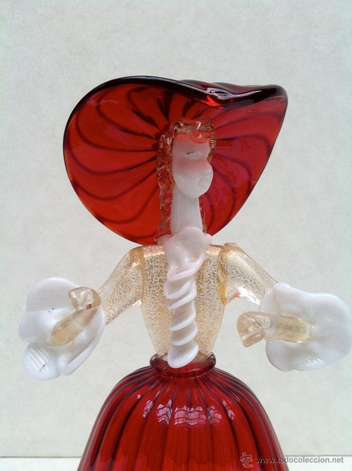 Antig&uuml;edades: FIGURIN  VENECIANO MURANO - Foto 4